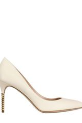 Valentino 85mm Pointy Calfskin Pumps
