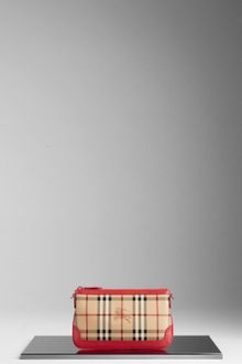 Burberry Haymarket Check Clutch Bag - Lyst