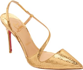 Christian Louboutin Python June - Lyst
