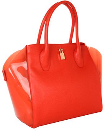 Furla Olimpia M Gel Shopper - Lyst