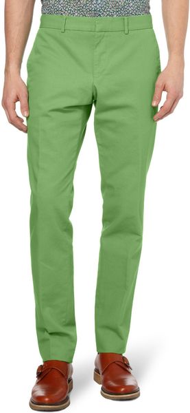 gucci green trousers