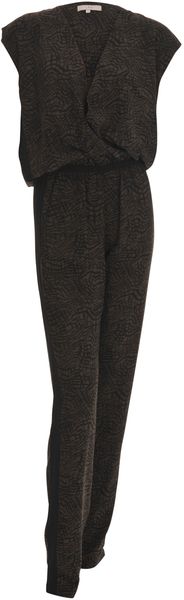 Iro Woven Jumpsuit in Khaki - Lyst