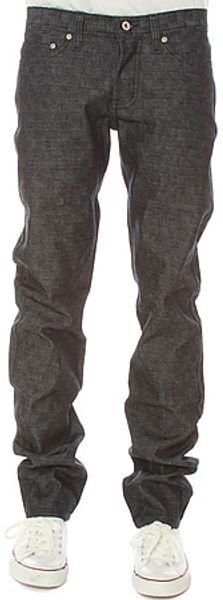 Naked & Famous The Weird Guy Jeans in Mixed Boxed Twill - Lyst