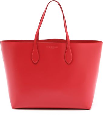 Rochas Borsa Leather Tote - Lyst