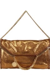 Stella McCartney Three Chain Faux Leather Falabella Bag