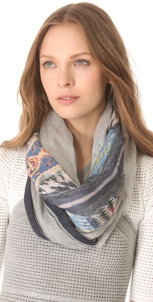 Yigal Azrouel Dress Print Scarf - Lyst