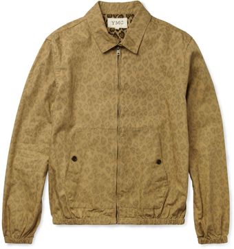 YMC Leopardprint Bomber Jacket - Lyst