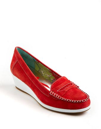 Anne Klein Plentee Wedge Loafers - Lyst