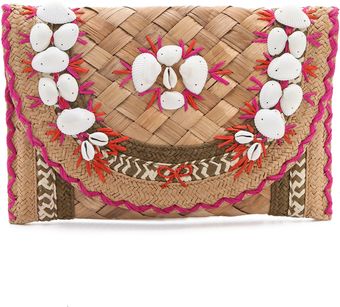 Anya Hindmarch Ipanema Shells Clutch - Lyst