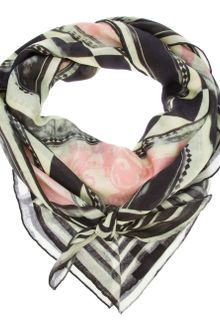 Balmain Printed Scarf - Lyst