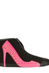 Be & D 20mm Hey Studded Canvas Sneakers