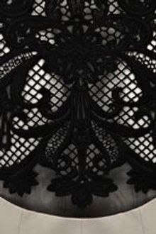 Karen Millen Lace Embroidery Dress - Lyst