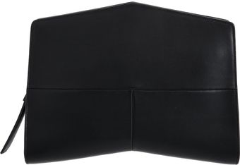 Narciso Rodriguez Chevron Clutch - Lyst