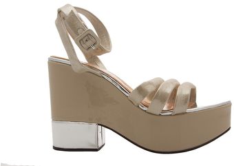Robert Clergerie Damian Silver Dust Sandals - Lyst
