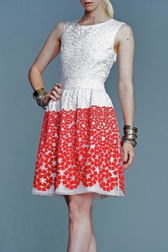 Saloni Organza Dress - Lyst
