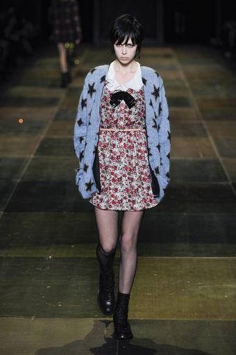 Yves Saint Laurent Fall 2013 Runway Look 2 - Lyst