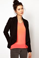 2nd Day Leather Jacket in Goat Suede