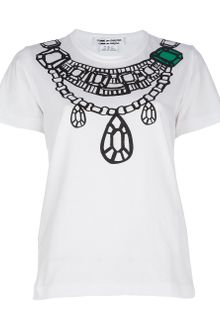 Comme Des Garçons Comme Des Garçons Pendant Print T-Shirt - Lyst