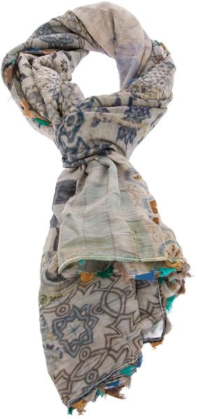 Faliero Sarti Patchwork Scarf - Lyst