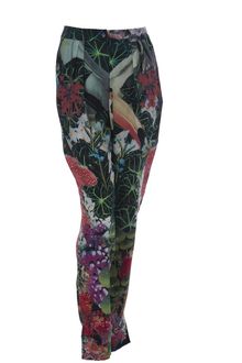 Issa Tapered Silk Trousers - Lyst