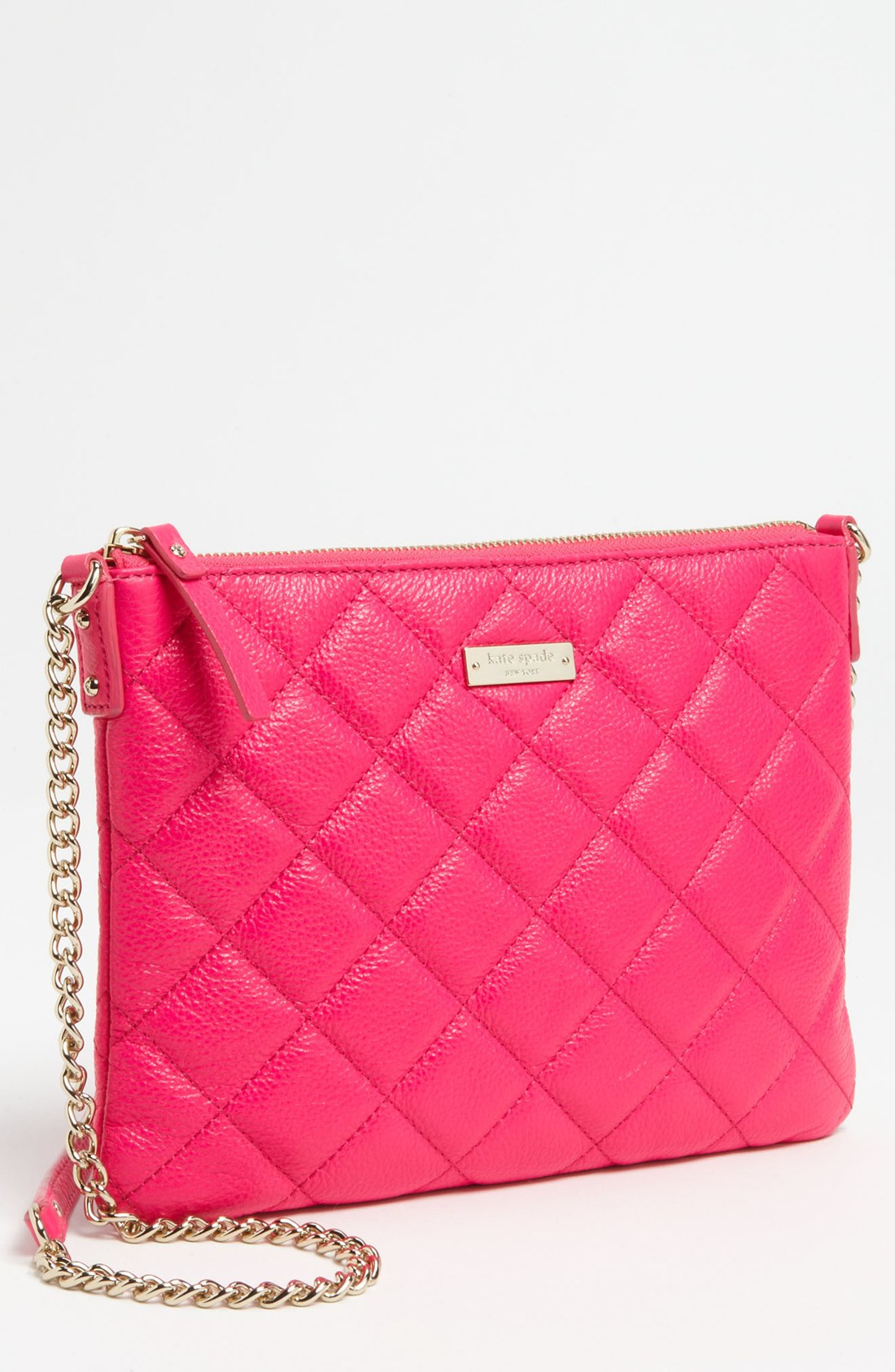 Kate Spade Gold Coast Ginnie Cross Body Bag in Pink (end of color list