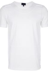 Les Hommes Panel T-shirt