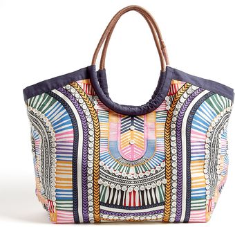 Mara Hoffman Electric Casino Printed Beach Bag - Lyst