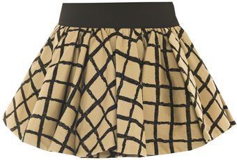 Rag & Bone Daisy Check Mini Skirt - Lyst