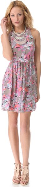 Rebecca Taylor Tropical Demi Femme Dress - Lyst