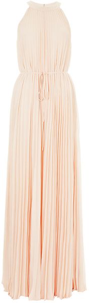 Ted Baker Pleated Maxi Dress - Lyst