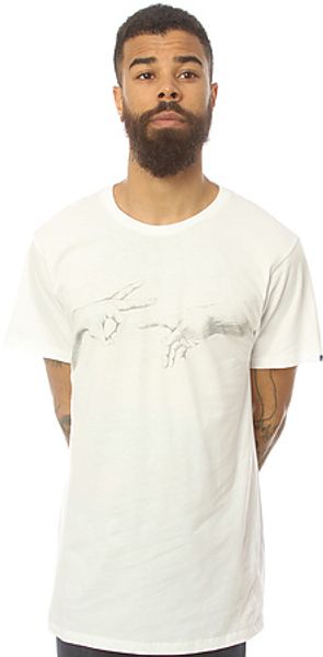 Vans The Just The Tip Tee in White - Lyst