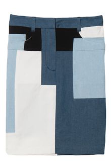 3.1 Phillip Lim Denim Skirt - Lyst