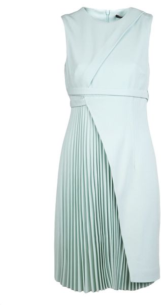 Christopher Kane Side Pleat Dress - Lyst
