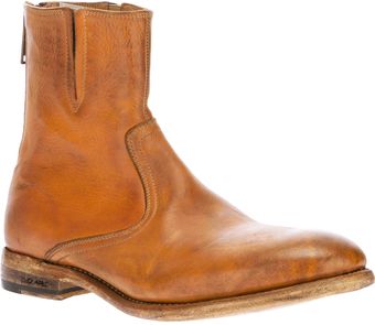 DSquared2 Distressed Ankle Boot - Lyst