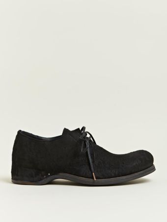 Individual Sentiments Mix Leather Derby Shoes - Lyst