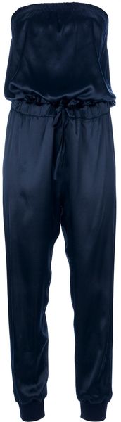 L'Autre Chose Strapless Jumpsuit - Lyst