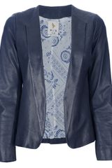 MiH Jeans Leather Blazer