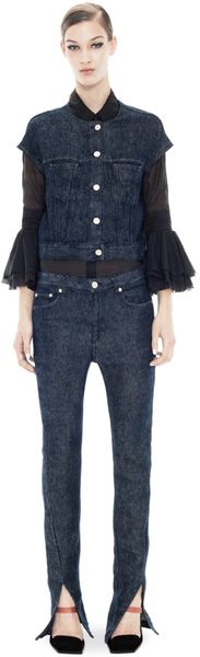 Acne Olivia Dark Indigo - Lyst