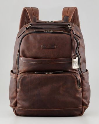 Frye Logan Mens Leather Backpack - Lyst