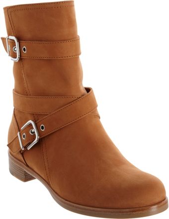 Gianvito Rossi Ankle Motorcycle Boot - Lyst