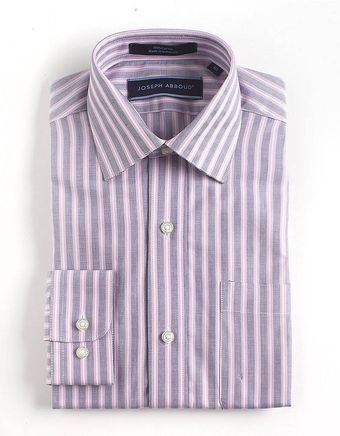 Joseph Abboud Guys 820 Striped Cotton Dress Shirt - Lyst