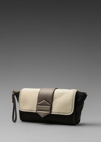 Marc By Marc Jacobs Flipping Out Clutch in Black Multi - Lyst