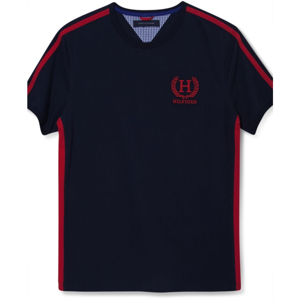 tommy hilfiger tri tape tshirt