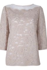 Valentino Floral Lace Top