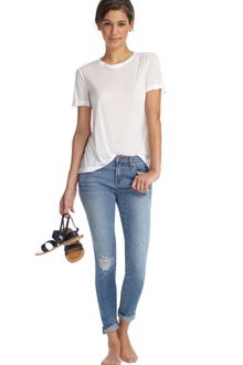 Yigal Azrouel Jersey Tee - Lyst