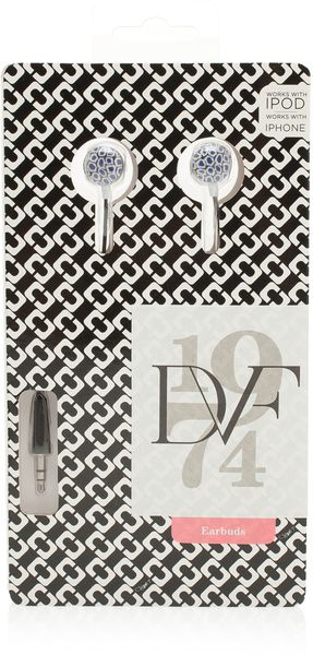 Diane Von Furstenberg Earbuds - Lyst