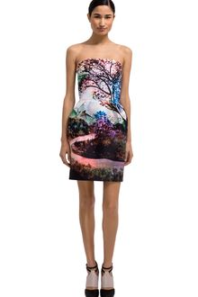 Mary Katrantzou Fauwi Strapless Puff Dress - Lyst