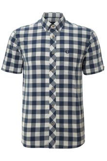 Fred Perry Short Sleeved Gingham Shirt - Lyst