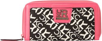 Kenneth Cole Reaction Essex Street Logo Ziparound Purse - Lyst