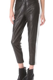 Rag & Bone Leather Pants - Lyst
